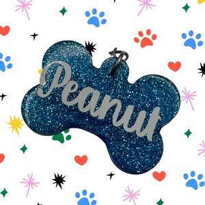 CUSTOMIZABLE RESIN PET TAGS